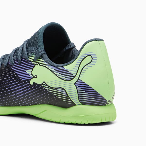 Tacos de fútbol adolescentes FUTURE 7 PLAY TT, Gray Skies-Elektro Purple-Fizzy Apple-PUMA White, large-MEX