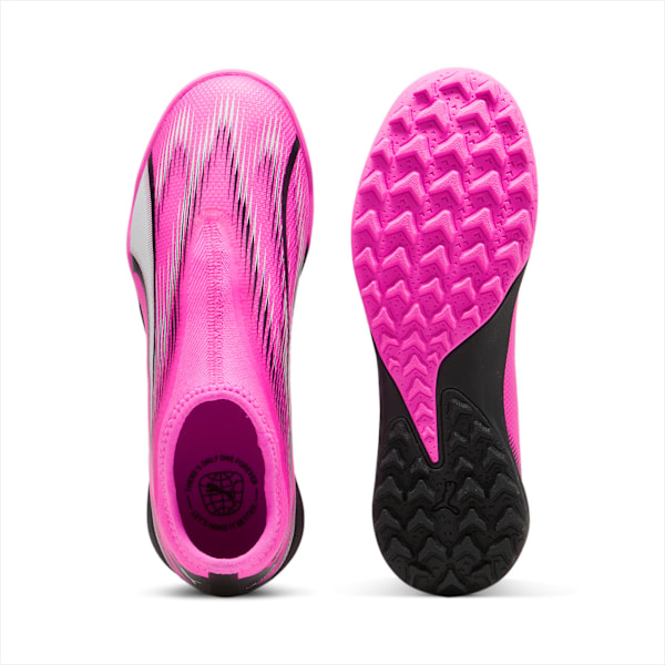 Botines de futsal Ultra Match TT, Poison Pink-PUMA White-PUMA Black, large-ARG