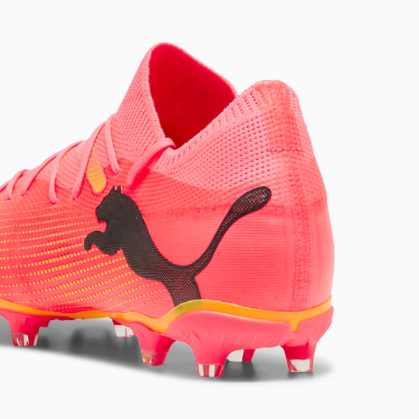 Botines de fútbol FUTURE 7 MATCH FG/AG para hombre, Sunset Glow-PUMA Black-Sun Stream, large-ARG