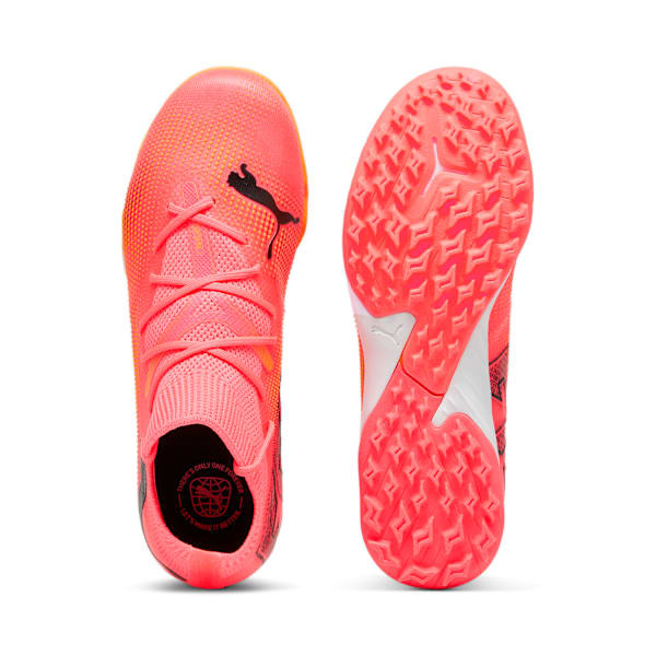 Botines de fútbol FUTURE 7 MATCH TT, Sunset Glow-PUMA Black-Sun Stream, large-ARG