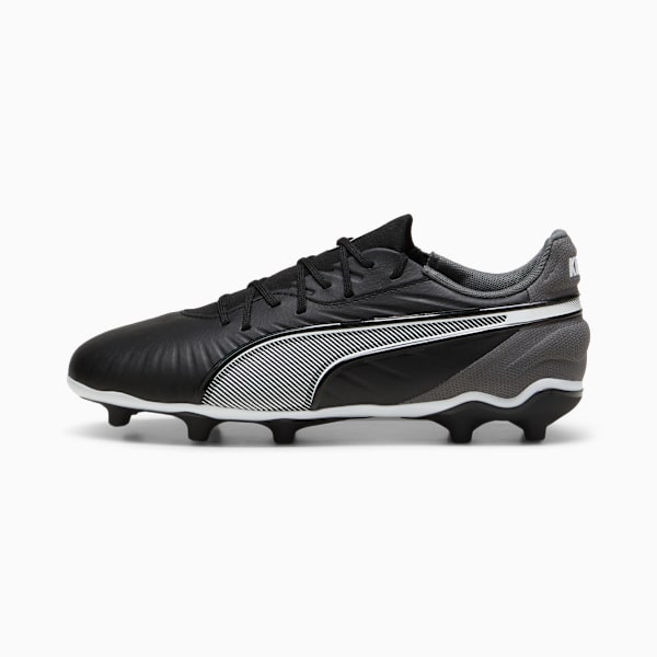 Tacos de futbol KING MATCH FG/AG, PUMA Black-PUMA White-Cool Dark Gray, large-MEX