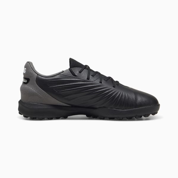 KING MATCH TT Football Boots Youth, PUMA Black-PUMA White-Cool Dark Gray, large-MEX