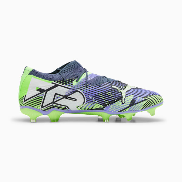 FUTURE 7 PRO+ FG/AG Football Boots, Gray Skies-PUMA White-Fizzy Apple, large-MEX