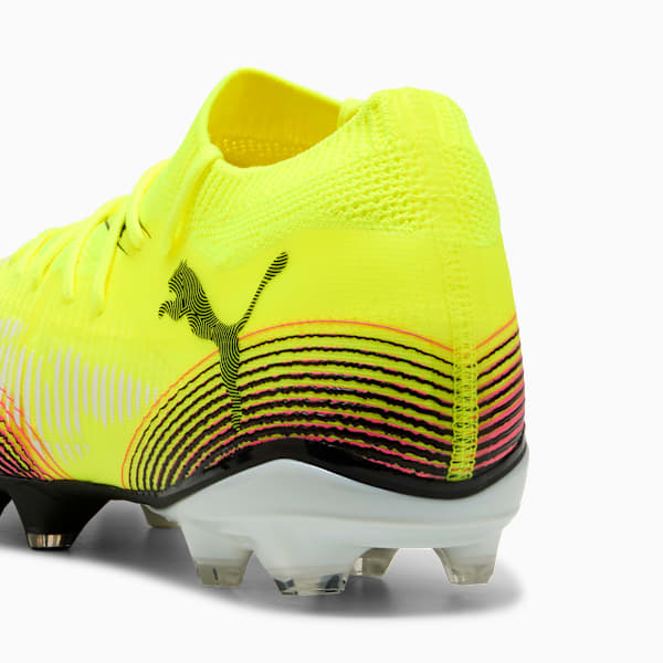 Tacos de fútbol FUTURE 8 MATCH FG/AG, Yellow Alert-PUMA Black-Sun Struck, large-MEX