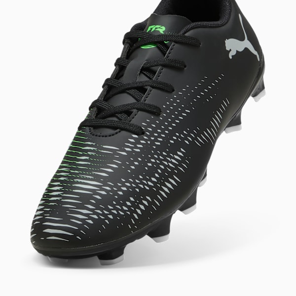 Tacos de fútbol FUTURE 8 PLAY FG/AG para adolescentes, PUMA Black-Cool Light Gray-Fluo Green, large-MEX