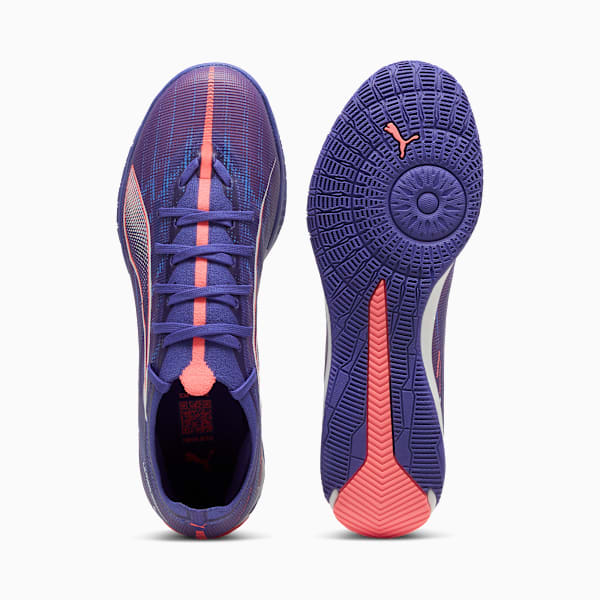 Botines de futsal ULTRA 5 MATCH IT ADP, Lapis Lazuli-PUMA White-Sunset Glow, large-ARG