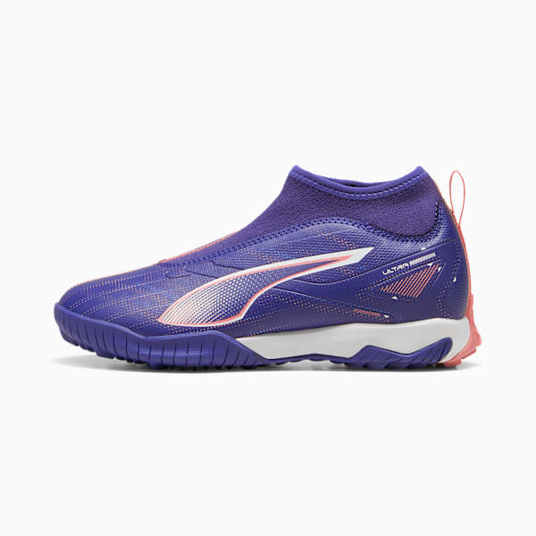 Botines de futsal ULTRA 5 MATCH+LLTT+MidJr ADP, Lapis Lazuli-PUMA White-Sunset Glow, large-ARG