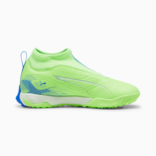 Botines de futsal ULTRA 5 MATCH+LLTT+MidJr ADP, Fizzy Apple-PUMA White-Bluemazing, large-ARG