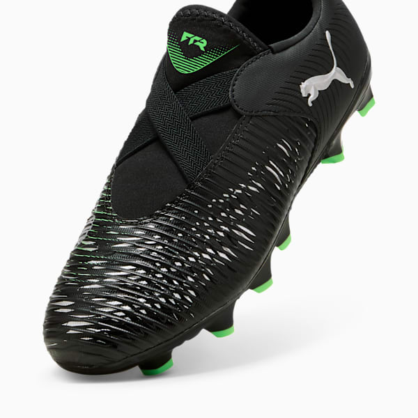 Tacos de fútbol FUTURE 8 MATCH LL FG/AG para adolescentes, PUMA Black-Cool Light Gray-Fluo Green, large-MEX