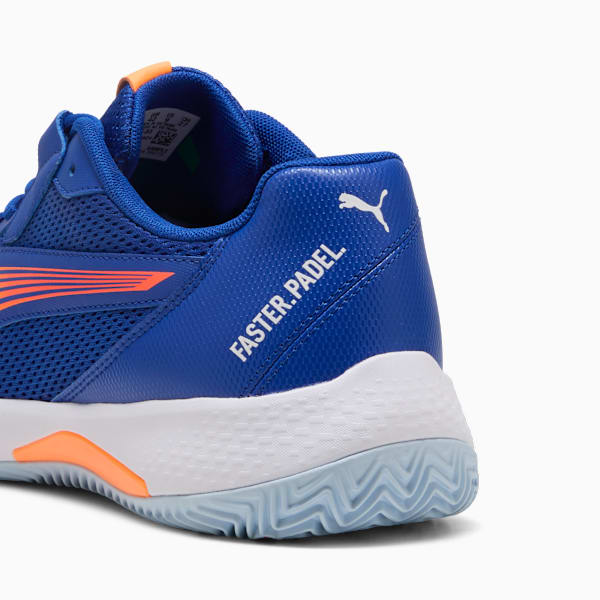 Tenis de pádel NOVA Court, Vivid Blue-Heat Fire-PUMA White, large-MEX