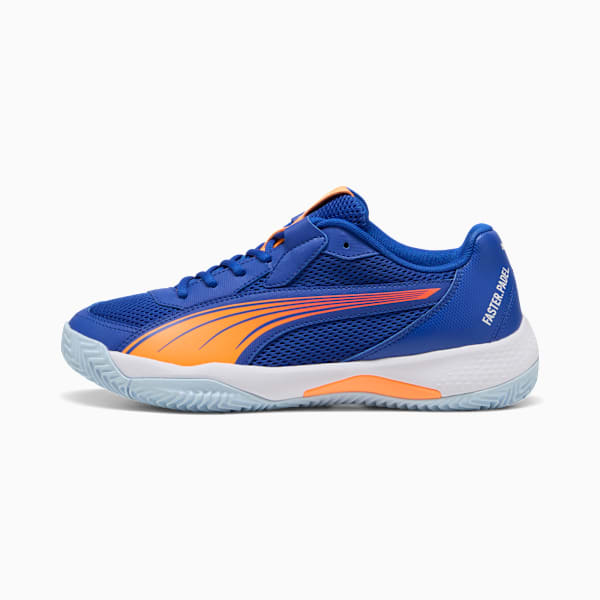 Tenis de pádel NOVA Court, Vivid Blue-Heat Fire-PUMA White, large-MEX