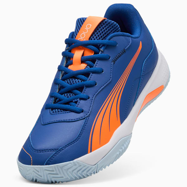 Tenis de pádel NOVA Smash, Vivid Blue-PUMA White-Heat Fire, large-MEX