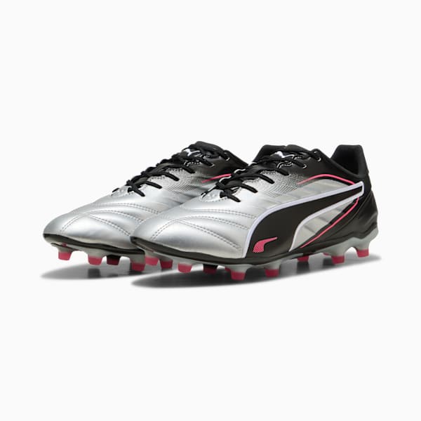 Tacos de fútbol KING MATCH IT, PUMA Silver-PUMA Black-Sun Struck-PUMA White, large-MEX
