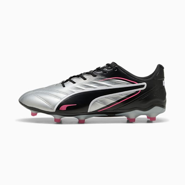 Tacos de fútbol KING MATCH IT, PUMA Silver-PUMA Black-Sun Struck-PUMA White, large-MEX