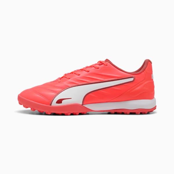 Tacos de fútbol KING MATCH TT, Glowing Red-PUMA White-Red Fire, large-MEX