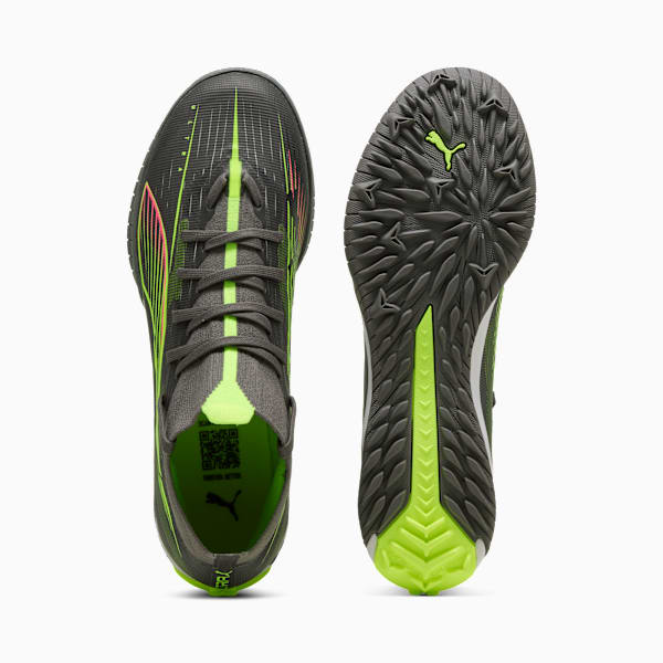 Tacos de fútbol ULTRA 5 MATCH TT, Matte Aged Silver-Yellow Alert-Puma Aged Silver, large-MEX
