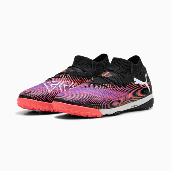 Tacos de fútbol FUTURE 8 PRO Cage, PUMA Black-PUMA White-Glowing Red, large-MEX