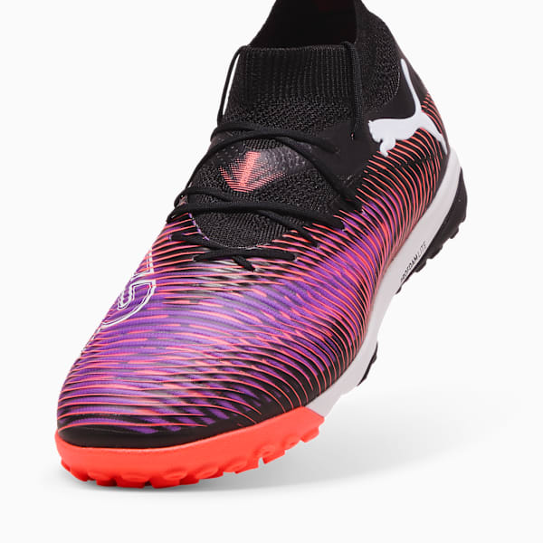 Tacos de fútbol FUTURE 8 PRO Cage, PUMA Black-PUMA White-Glowing Red, large-MEX