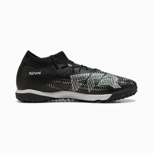 Tacos de fútbol FUTURE 8 MATCH TT, PUMA Black-Cool Light Gray-Fluo Green, large-MEX