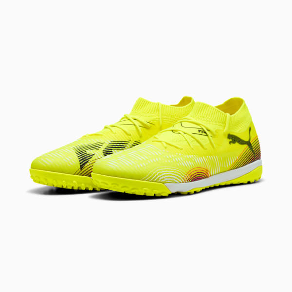 Tacos de fútbol FUTURE 8 MATCH TT, Yellow Alert-PUMA Black-Sun Struck, large-MEX