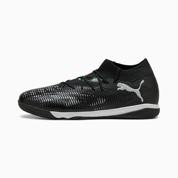Tacos de fútbol FUTURE 8 MATCH IT, PUMA Black-Cool Light Gray-Fluo Green, large-MEX