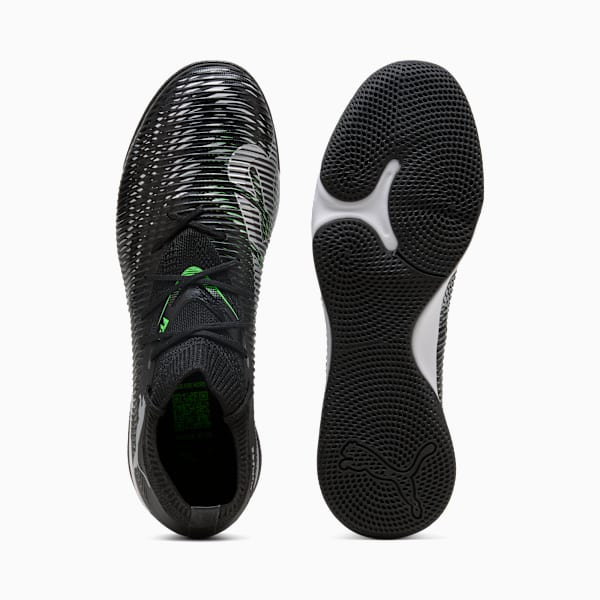 Tacos de fútbol FUTURE 8 MATCH IT, PUMA Black-Cool Light Gray-Fluo Green, large-MEX