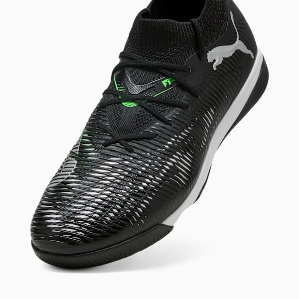 Tacos de fútbol FUTURE 8 MATCH IT, PUMA Black-Cool Light Gray-Fluo Green, large-MEX