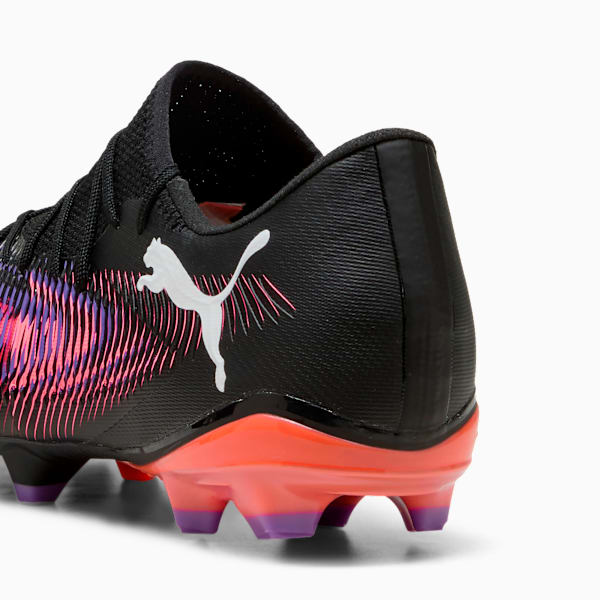 Tacos de fútbol FUTURE 8 MATCH FG/AG Low, PUMA Black-PUMA White-Glowing Red, large-MEX