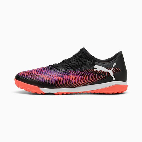 Tacos de futbol FUTURE 8 MATCH TT, PUMA Black-PUMA White-Glowing Red, large-MEX
