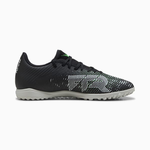 FUTURE 8 PLAY TT Football Boots Unisex, PUMA Black-Cool Light Gray-Fluo Green, large-MEX