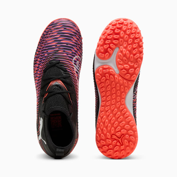 Tacos de fútbol FUTURE 8 MATCH TT, PUMA Black-PUMA White-Glowing Red, large-MEX