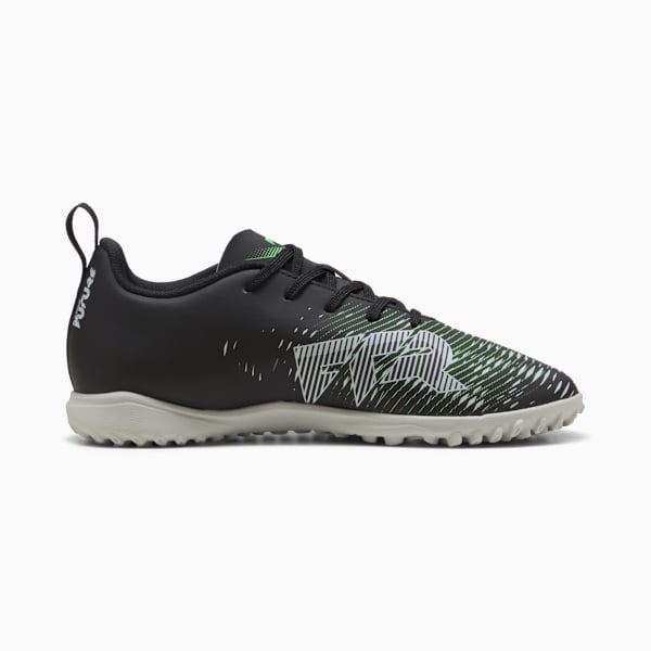 Tacos de fútbol adolescente FUTURE 8 PLAY TT para adolescentes, PUMA Black-Cool Light Gray-Fluo Green, large-MEX