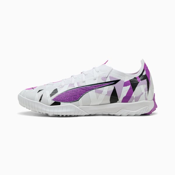 Tacos de fútbol ULTRA 5 MATCH FOREVER TT, PUMA White-Pure Magenta-Feather Gray-PUMA Black, large-MEX