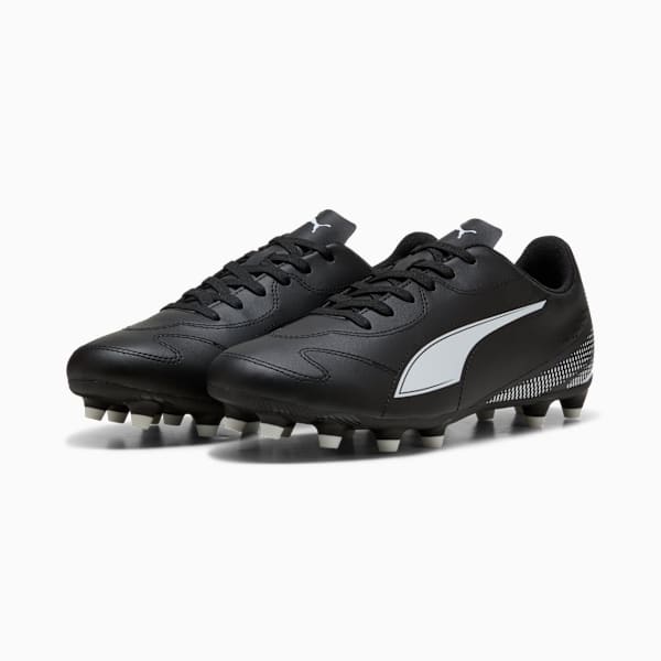 VITORIA II FG/AG Football Boots Men, PUMA Black-PUMA White, large-ZAF