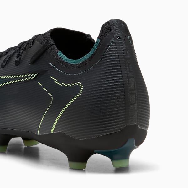 ULTRA 6 MATCH FG/AG Football Boots Unisex, PUMA Black-Fizzy Light-Green Terrain, large-ZAF