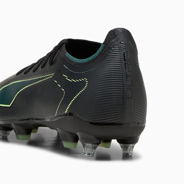 ULTRA 6 MATCH MxSG Football Boots Unisex, PUMA Black-Fizzy Light-Green Terrain, large-ZAF