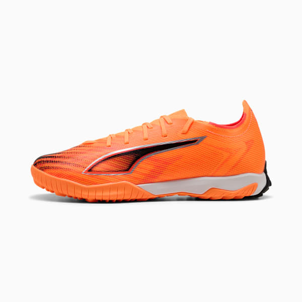 ULTRA 6 MATCH TT Football Boots Unisex, Heat Fire-PUMA Black-Glowing Red, large-ZAF