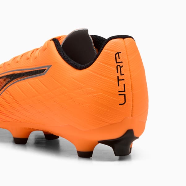 ULTRA 6 PLAY FG/AG Football Boots Unisex, Heat Fire-PUMA Black-Glowing Red, large-ZAF