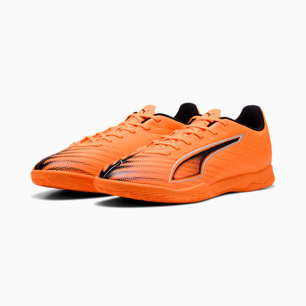 Tacos de fútbol ULTRA 6 PLAY, Heat Fire-PUMA Black-Glowing Red, large-MEX