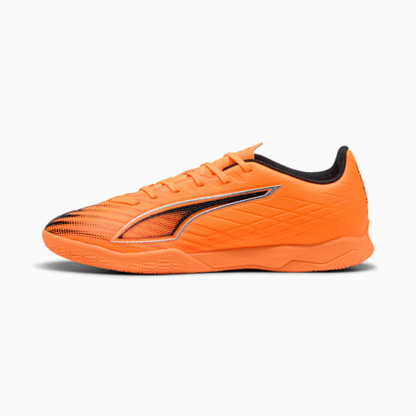 Tacos de fútbol ULTRA 6 PLAY, Heat Fire-PUMA Black-Glowing Red, large-MEX