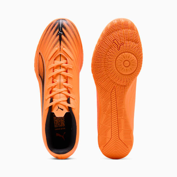 Tacos de fútbol ULTRA 6 PLAY, Heat Fire-PUMA Black-Glowing Red, large-MEX