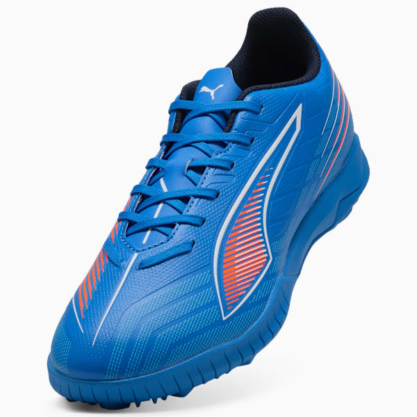 Tacos de fútbol ULTRA 6 PLAY TT, Ultra Blue-PUMA White-Glowing Red, large-MEX
