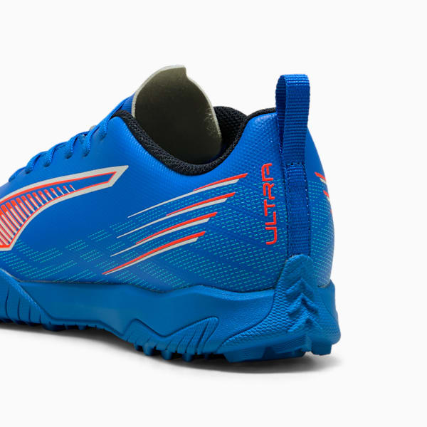 ULTRA 6 PLAY TT Football Boots Youth, Ultra Blue-PUMA White-Glowing Red, large-ZAF