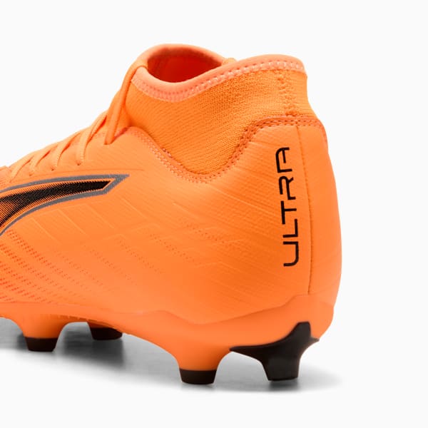 Tacos de fútbol ULTRA 6 PLAY + FG/AG, Heat Fire-PUMA Black-Glowing Red, large-MEX