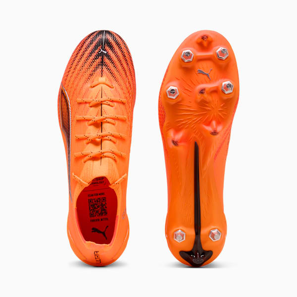 ULTRA 6 ULTIMATE MxSG Football Boots Unisex, Heat Fire-PUMA Black-Glowing Red, large-ZAF