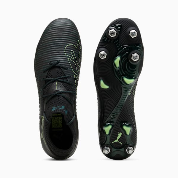 FUTURE 8 ULTIMATE MxSG Football Boots Unisex, PUMA Black-Fizzy Light-Green Terrain, large-ZAF