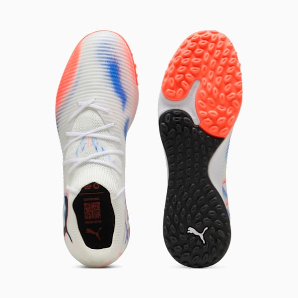 Tacos de fútbol FUTURE 8 PRO Cage, PUMA White-PUMA Black-Glowing Red, large-MEX