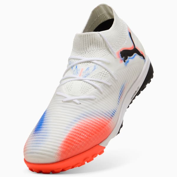 Tacos de fútbol FUTURE 8 PRO Cage, PUMA White-PUMA Black-Glowing Red, large-MEX
