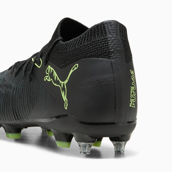 FUTURE 8 MATCH MxSG Football Boots Unisex, PUMA Black-Fizzy Light-Green Terrain, large-ZAF