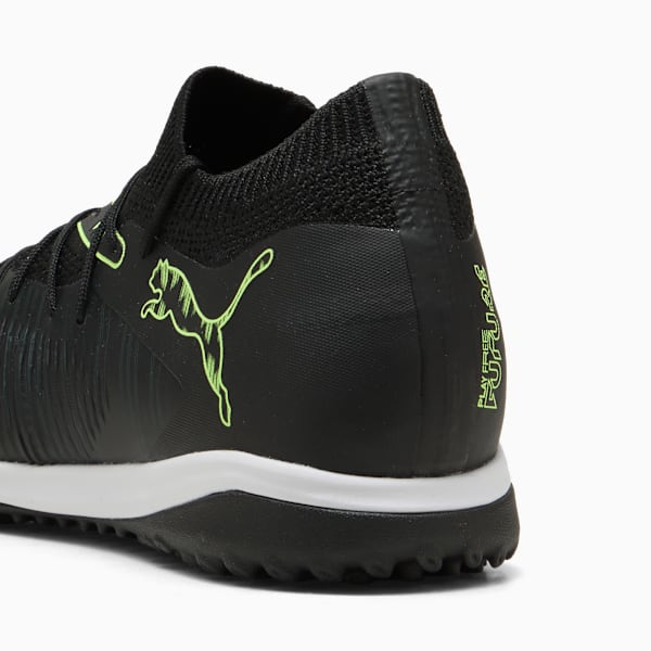 FUTURE 8 MATCH TT Football Boots Unisex, PUMA Black-Fizzy Light-Green Terrain, large-ZAF